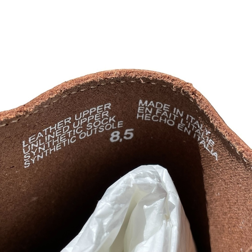 SEYCHELLES loud & clear clog in cognac Size 8.5 NWT - Picture 9 of 13